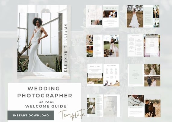 10 Stunning Wedding Photography Templates to Elevate Your Portfolio