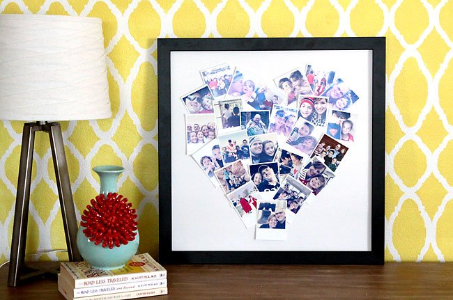 Crafting Love: How to Create a Custom Heart Photo Collage