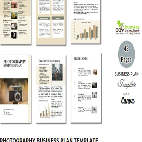 Crafting Your Success: Photography Business Plan Template Guide