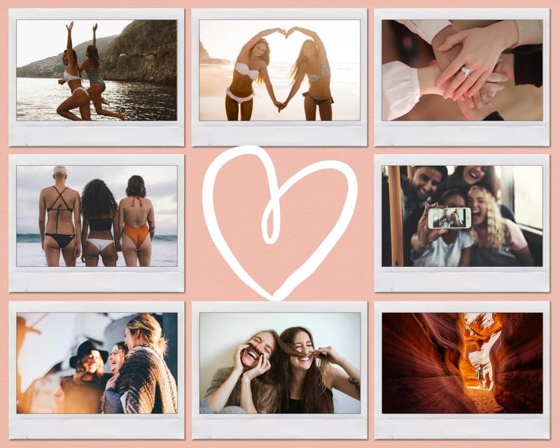 Create Your Heart Shaped Photo Collage Online for Free: A Step-by-Step Guide