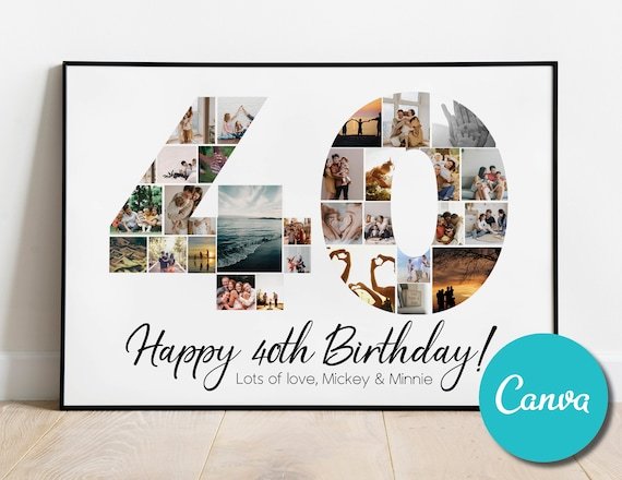Creating Memories: The Ultimate Guide to a 40th Birthday Photo Collage