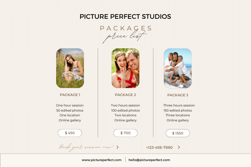 Creative Wedding Photography Package Names to Elevate Your Services