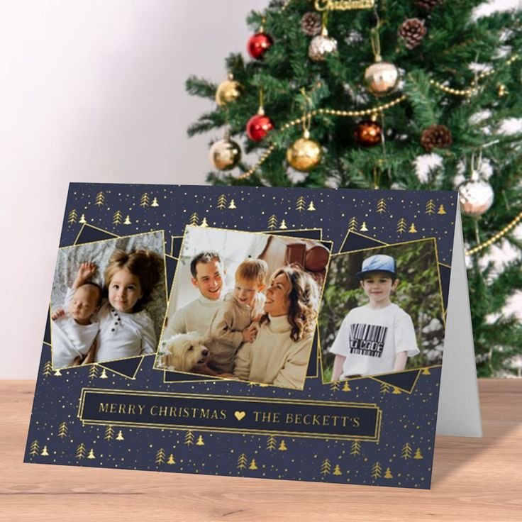 Dazzle with Double-Sided Photo Christmas Cards: A Festive Touch to Your Holiday Greetings