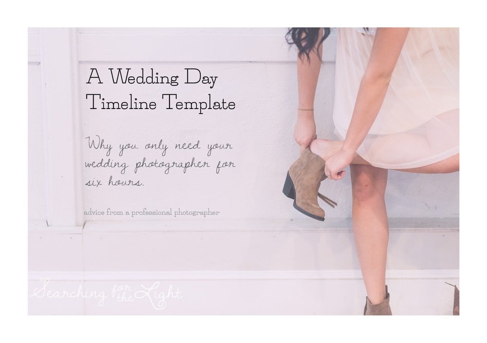 Ultimate Guide to Planning Your 6 Hour Wedding Photography Timeline